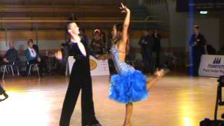 Latvia Open 2009 Edgaras Brazas \u0026 Vasilina Batova rumba