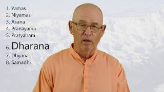 Dharana, Rung 6 of 8, from Yoga Sutra 3.1