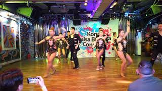 콩글래스 델푸에고 바차타 공연 (안무 - 준\u0026세라),  Del fuego performamce coreaKorea Salsa Bachata Congress 2019.5.3