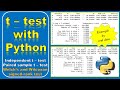 Student t-test in Python