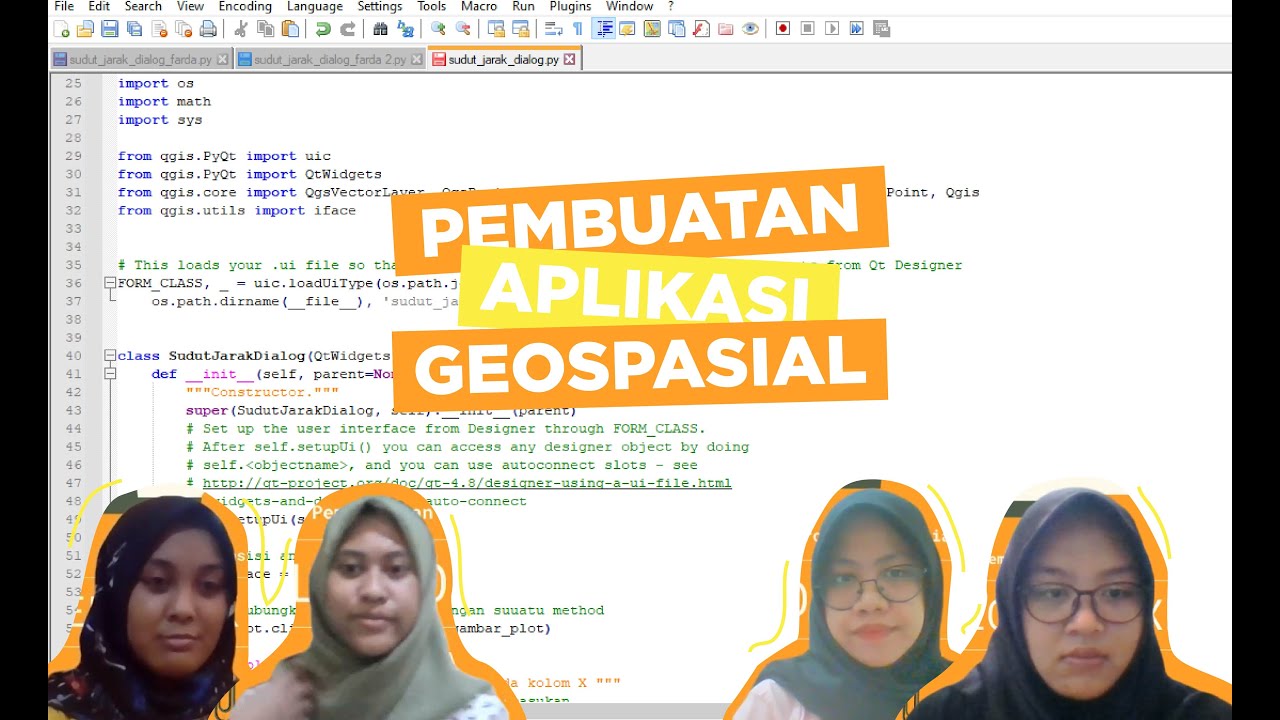 Mini Project Pemrograman Spasial Pembuatan Aplikasi Geospasial Dengan