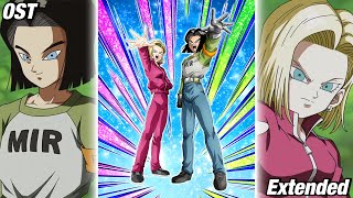 INT Android 17 \u0026 18 Intro Extended OST | Dragon Ball Z Dokkan Battle