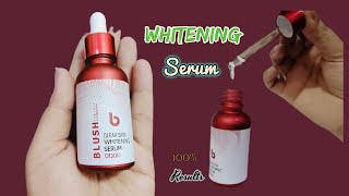 Blush The Face Whitening Serum || Review by Sidraatta.