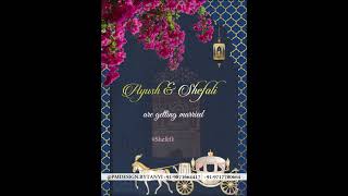 ๐๐ Save the Date | Elegant Wedding Invitation Design #einvite #customeinvite #digitalinvitation