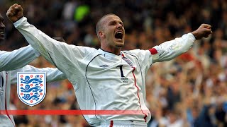 Beckham's free-kick v Greece | England’s Top 10 Moments