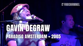 Gavin DeGraw - Full Concert | Live at Paradiso Amsterdam 2005