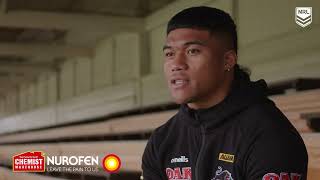 Brian To’o from the NRL Panthers talks getting involved in the community