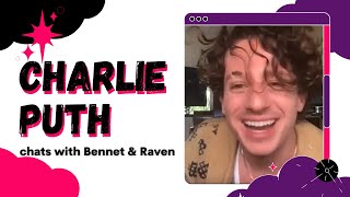 Charlie Puth chats with Bennett & Raven on 96.5 TDY