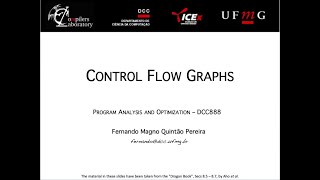 Program Representation: Control Flow Graphs