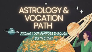 Astrology & Career Path. Finding your purpose through birth chart. #astrologytips #vocation #career