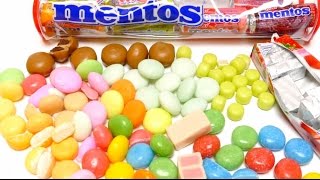 Mentos Chewing Gum \u0026 Mentos Rainbow, POP INS, Choco Special Editions Compilation