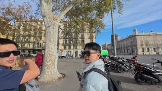 Day 2 (Part 1) - Leisure walking in Barcelona, Spain. 在西班牙巴塞罗那悠闲步行。