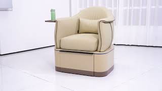 Glorall brown pedicure chair salon furniture TR1001 #salon