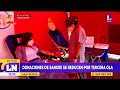 Donaciones de sangre se reducen por tercera ola