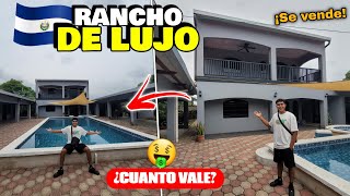 TOUR por UN RANCHO de PLAYA de LUJO NUEVO en EL SALVADOR 🇸🇻 ¿CUANTO CUESTA NUEVO A ESTRENAR? 🤑