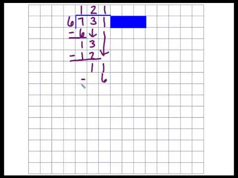 Division Traditional Algorithm Youtube