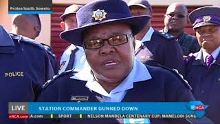 SAPS briefing on killed station commander