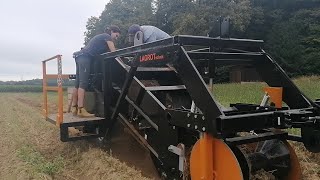 Kartoffelernte mit dem Siebbandroder SBR von LAGROTechnik / Potato harvester SBR from LAGROTechnik