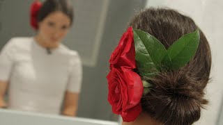 How to Create the Dolce \u0026 Gabbana Runway Hair with Flowers