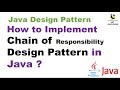 How to Implement Chain of Responsibility Design Pattern in Java ? || Design Pattern Interview Ques.