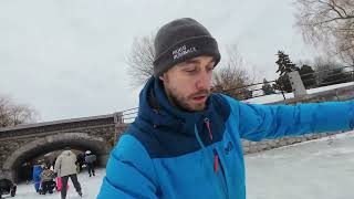 Wobbling on the Rideau Canal: Ice Skating in Ottawa