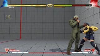 SFV ユリアン　投げ択と投げシケ狩り