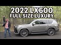 Full Size Luxury 2022 Lexus LX600 on Everyman Driver