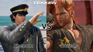 Tekken 8 - Phenom (Claudio) vs Lozzah- (Paul)