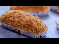 Meat Floss Bread Rolls, extremely EASY recipe