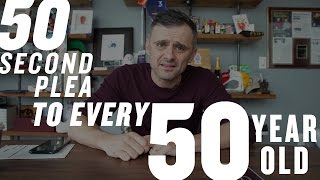 A 50 Second Plea to Every 50 Year Old Out There