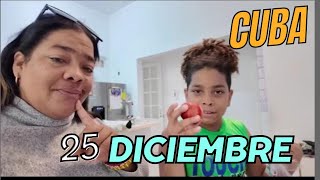 🎄VLOG MÁS #25 🎄25 De Diciembre en Cuba /Entrego cestas a Esta Familia Cubana