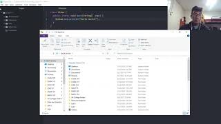 Editing, Saving, Compiling, and Running Code in Java IDE Atom