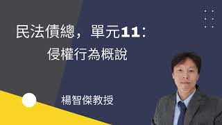 民法債總，單元11：侵權行為概說