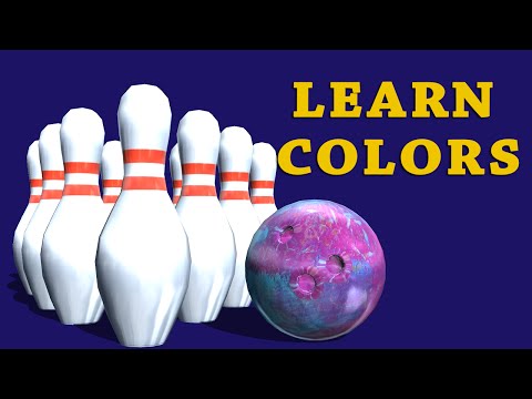 Colors Nursery Rhymes Learn Colors Bowling Kids Game 3d Cartoon Colors Nursery Rhymes Learn Colors Bowling Kids Game 3d Cartoon