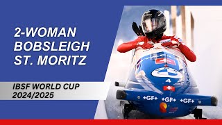 IBSF World Cup St. Moritz - 2-Women Bobsleigh - Heat 2