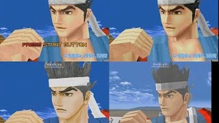 #SEGA バーチャファイター2/Virtua Fighter 2 embu movie 映像全比較(PC＆アーケード）PC\u0026Arcade  Comparison