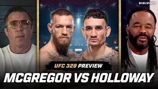 Chael Sonnen and Rashad Evans preview Conor McGregor vs. Max Holloway at UFC 329 👀