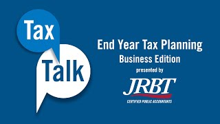 End of Year Tax Planning