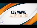 CSS Water Wave Background Animation Effects | Wavy Background
