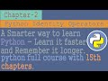 python tutorial for beginners to advanced | Chapter - 2 | python identity operators