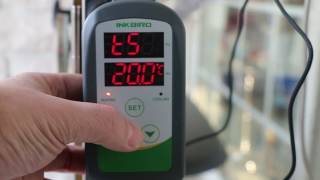 Inkbird ITC 308EU passende Temperatur beim Kalträuchern / Räuchern