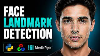 Real-Time Face Landmark Detection in Python | MediaPipe Tasks Tutorial