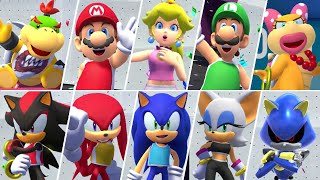 Mario & Sonic at the Olympic Games Tokyo 2020 - All Character Bronze / Silver Medal Animations