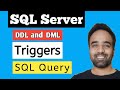 Triggers in SQL Server 2019 | Complete beginners tutorial |  DML Trigger and DDL trigger