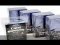 bcw 100 count card toploaders and card sleeves