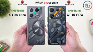 Infinix GT 20 Pro Vs Infinix GT 10 Pro | Full Comparison ⚡ Which one is Best?