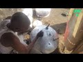 inside nigeria local aluminium pot factory how is local aluminium pot made sliver pot handmade