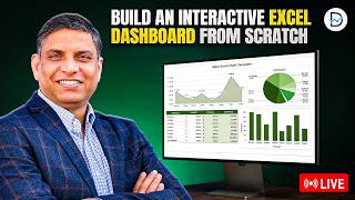 Build an Interactive Excel Dashboard from Scratch (Step-by-Step Tutorial)