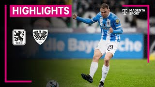 TSV 1860 München - SC Preußen Münster | Highlights 3. Liga | MAGENTA SPORT