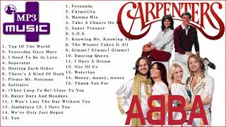ABBA & The Carpenters Non Stop Love Songs 💗 The Ultimate Love Collection